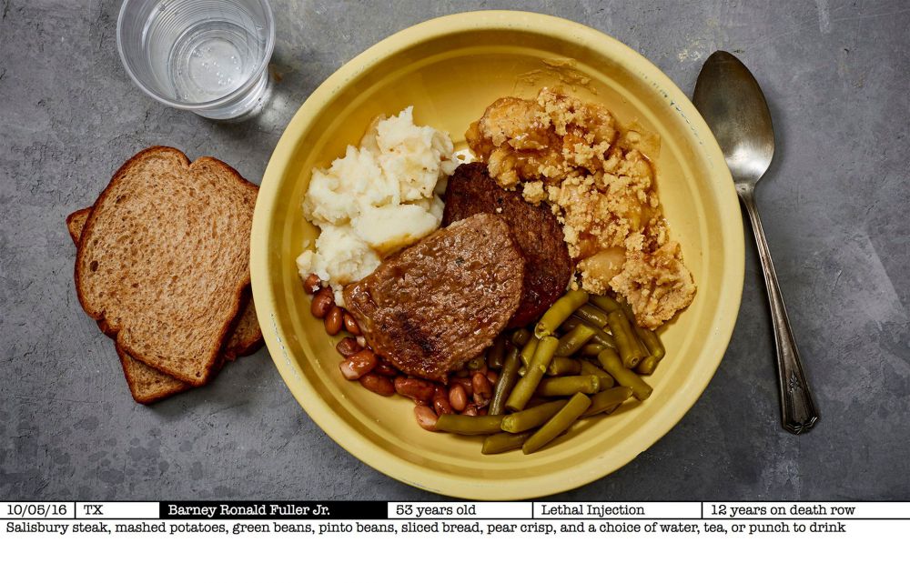  Fotografer ini jepret makanan terakhir terpidana mati 2016, hasilnya 