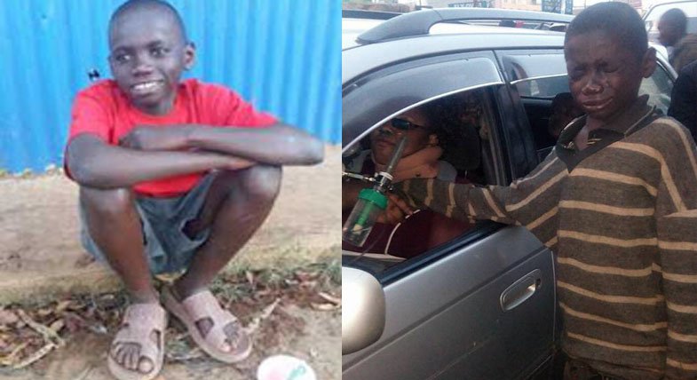 Anak jalanan ini justru mewek usai tahu kondisi orang yang dimintainya