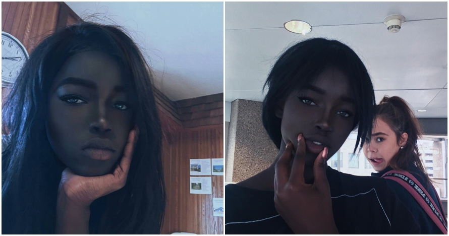 Lolita, model cantik berkulit gelap ini bikin hati cowok tertawan 