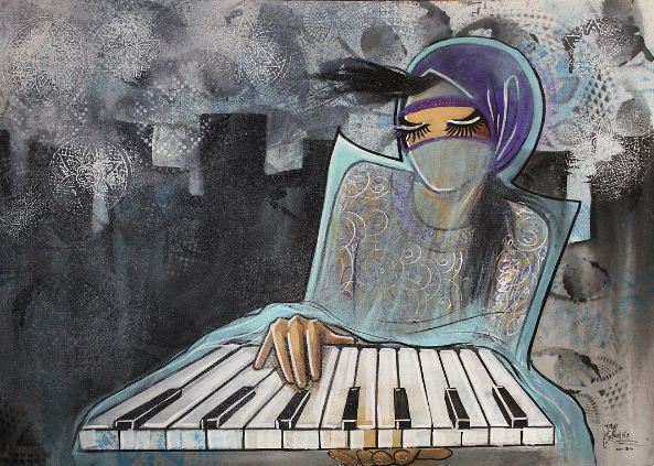 10 Lukisan keren ini karya seniman grafiti wanita pertama Afghanistan