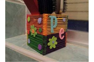 10 Kreasi perabot rumah dari stik es yang bisa kamu buat, mudah banget