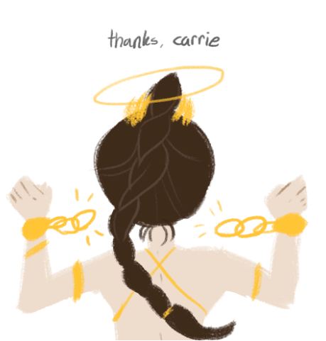 10 Karikatur ini dibuat netizen untuk mengenang Carrie Fisher
