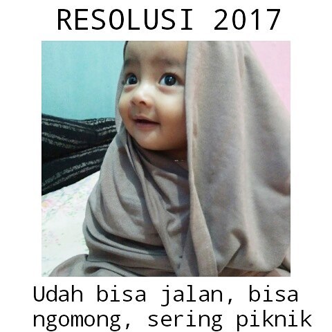 meme resolusi 2017 © 2017 Istimewa