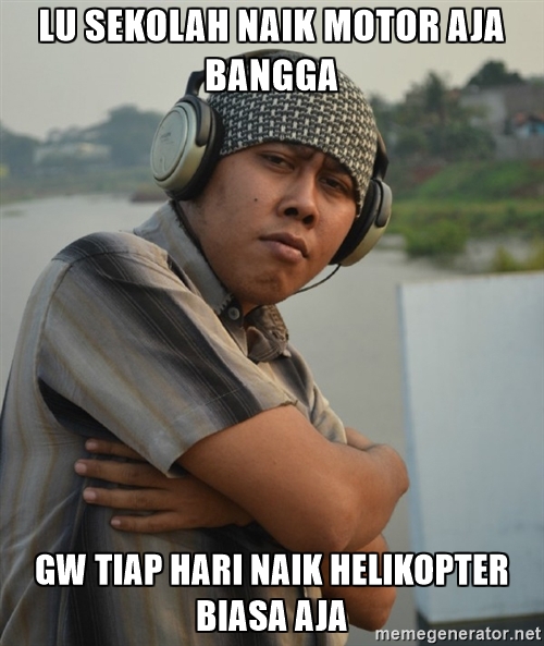 Meme biasa aja  © 2017 Istimewa