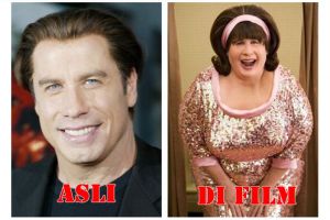 Penampilan 9 selebriti ketika perankan karakter di film bikin pangling