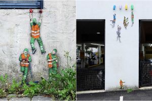 10 Mural lucu ini gambarkan kehidupan para pekerja, epik banget