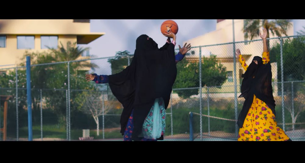 aksi perempuan arab saudi © 2017 brilio.net