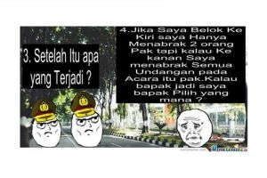 Obrolan polisi dan pemotor ngawur ini dijamin bikin kamu geregetan