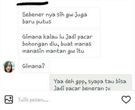 percakapan cowok nembak cewek © 2017 1cak.com/of-rozi1994