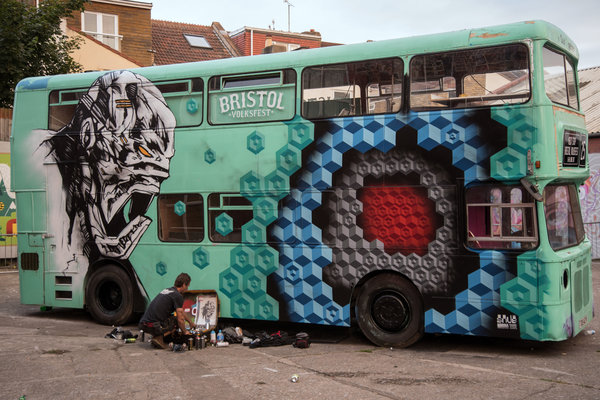  15 Mural apik ini cuma di Upfest, pesta street art terbesar di Eropa