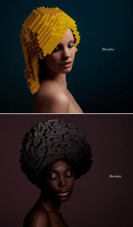 model wig unik © 2017 brilio.net