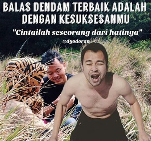 Meme Balas Dendam © 2017 Istimewa