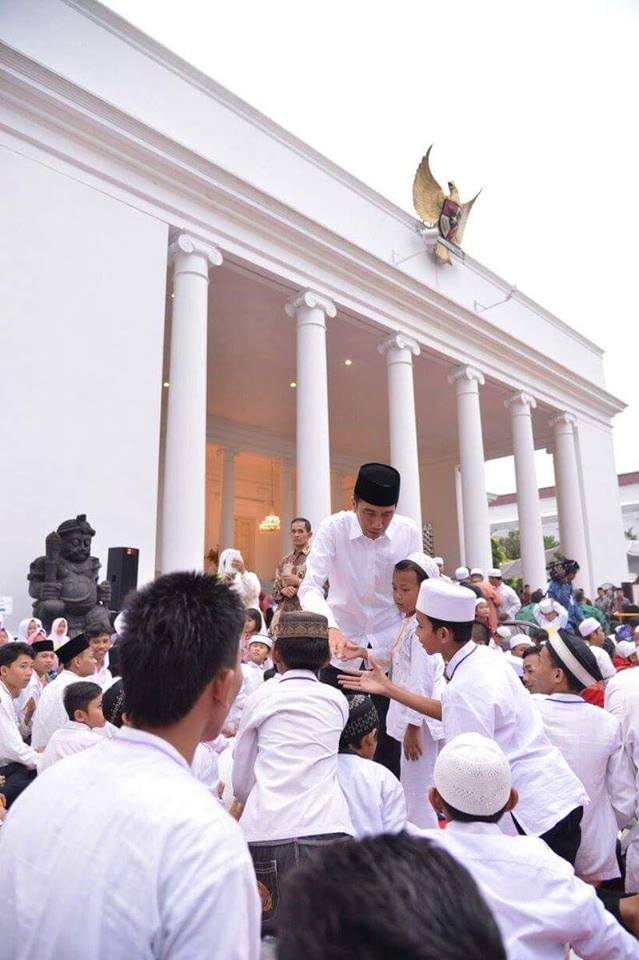 5 Momen di era Jokowi ini Istana Kepresidenan jadi 'rumah wong cilik'