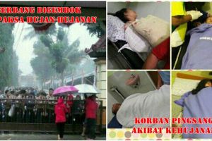 Puluhan siswa SMA di Jepara dihukum berhujan-hujanan karena telat, duh