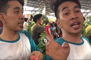 Aksi pedagang hitung belanjaan pembeli pakai Bahasa Inggris ini kocak