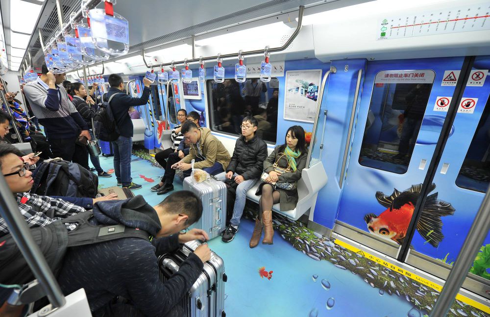 kereta bawah tanah unik © 2017 brilio.net kereta bawah tanah unik © 2017 brilio.net