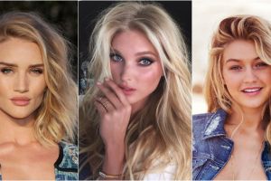 Miliki tubuh indah, ini 10 model berambut blonde yang paling seksi