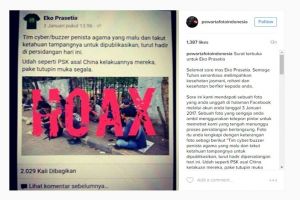 Surat terbuka Pewarta Foto atas tuduhan sebagai buzzer penista agama