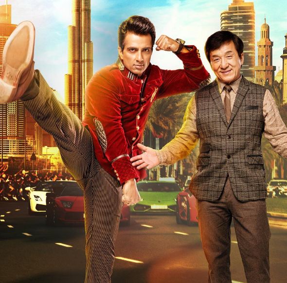 15 Foto macho Sonu Sood, lawan main Jackie Chan di film Kung Fu Yoga