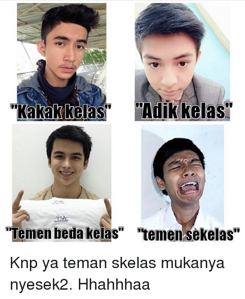 meme kakak kelas © 2017 Istimewa