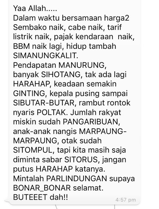 obrolan lucu harga naik © 2017 brilio.net