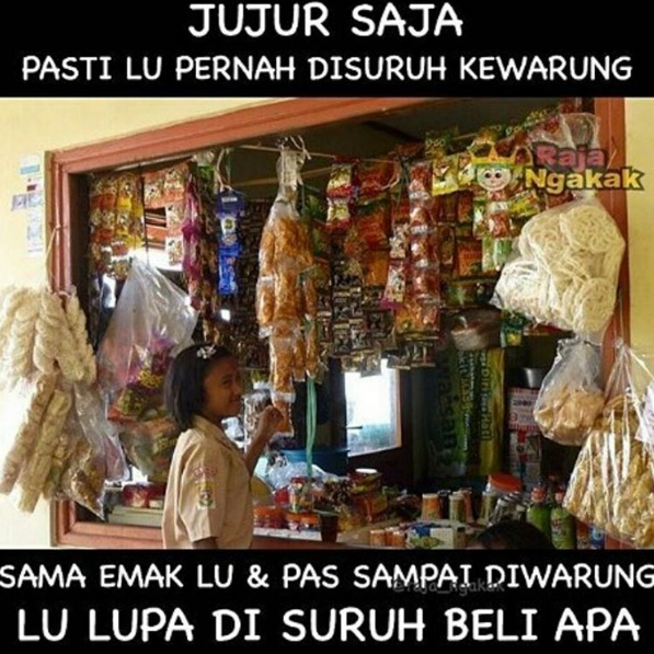 meme jujur saja © 2017 istimewa