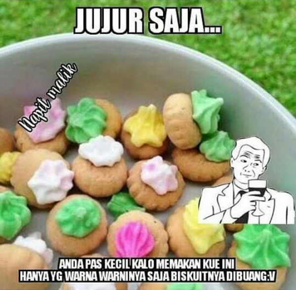 meme jujur saja © 2017 istimewa
