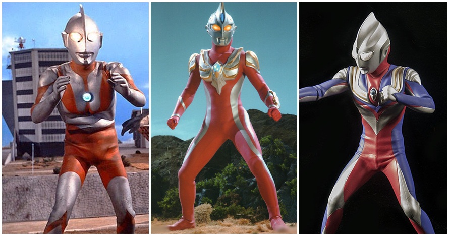15 Transformasi kostum Ultraman dari masa ke masa, mana paling keren?