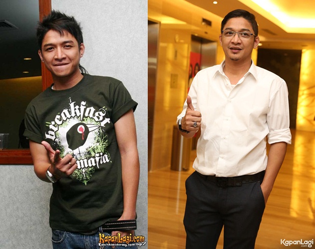 penampilan vokalis band © 2017 istimewa