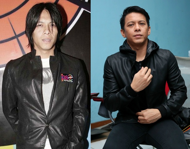 penampilan vokalis band © 2017 istimewa