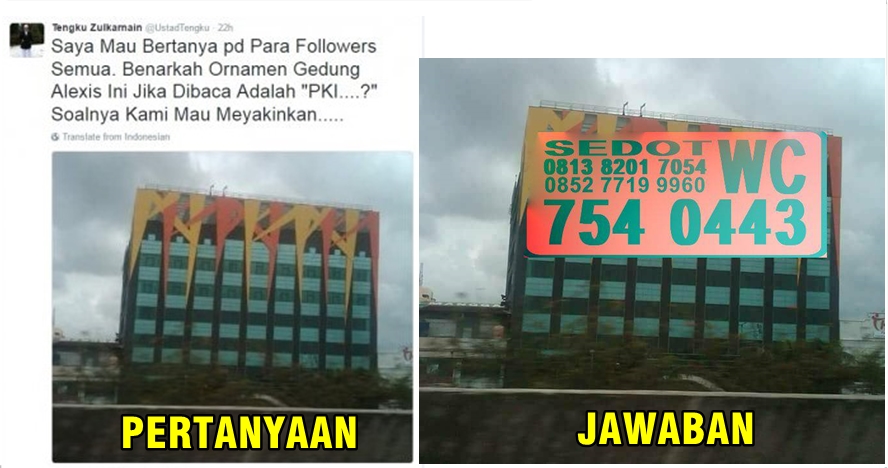 15 Meme 'apakah ornamen Alexis itu PKI' ini kocak dan mengocok perut