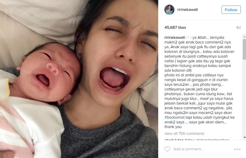 seleb marah anak dihina © 2017 istimewa