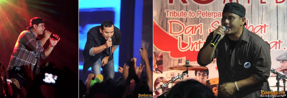 Beda aksi panggung 10 vokalis band Indonesia, mana yang paling keren?