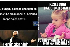 13 Meme lucu seputar 'chat' ini nyindir sekaligus bikin ketawa miris