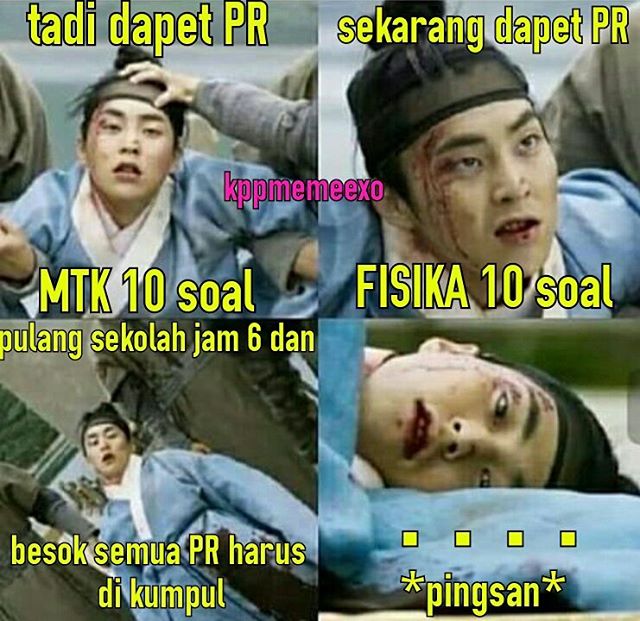 meme pingsan © 2017 Istimewa