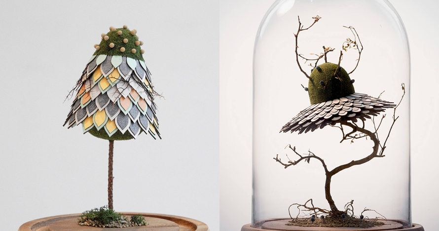 10 Foto perpaduan tanaman asli dan imajinasi ini hasilnya keren abis