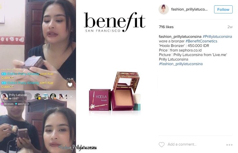 makeup Prilly © 2017 instagram.com/fashion_prillylatuconsina makeup Prilly © 2017 instagram.com/fashion_prillylatuconsina