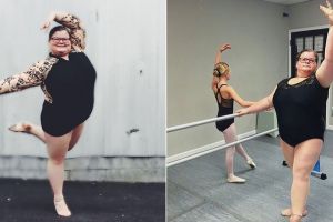 Aksi keren cewek ini bukti penari balet nggak harus berbadan langsing