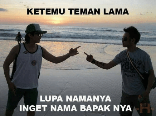 10 Meme 'lupa-lupa ingat' ini lucunya nggak ada lawan