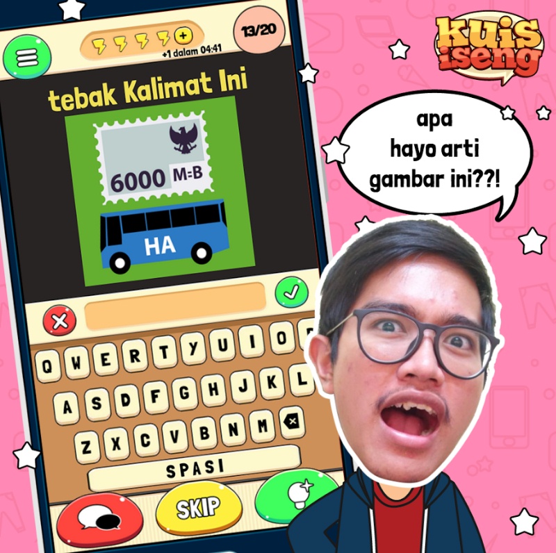 Putra Jokowi rilis game Kuis Iseng Kaesang, langsung download aja gan!