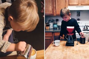 Balita ini juara, kecil-kecil sudah bergelar barista termuda di dunia