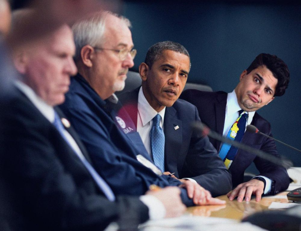 11 Foto editan pria bareng Barack Obama ini lucunya mengocok perut