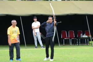 Latihan 8 bulan, ini raihan skor Jokowi di kejuaraan nasional memanah