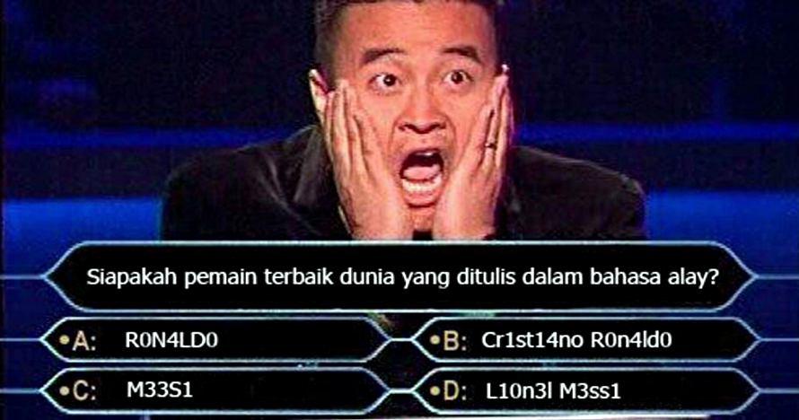 10 Pertanyaan editan kuis Who Wants To Be A Millionaire ini lucu parah
