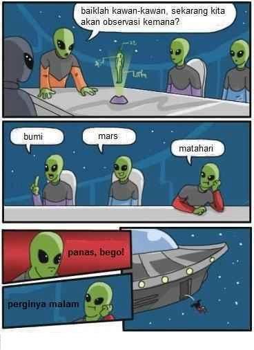 Meme Alien © 2017 Istimewa Meme Alien © 2017 Istimewa