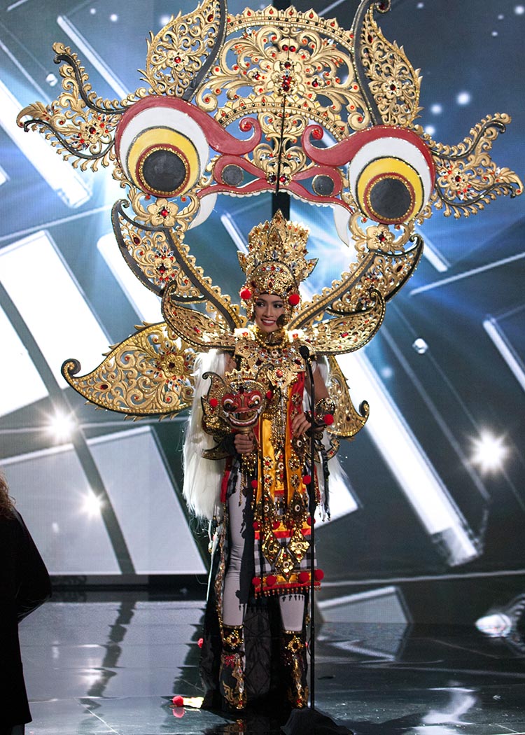 Ini gaya 10 Putri Indonesia berkostum Nasional di ajang Miss Universe