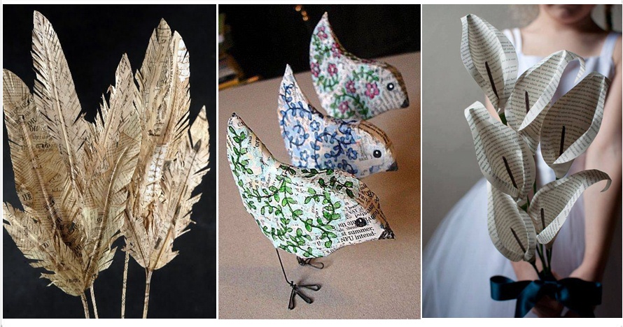 15 Ide bikin hiasan dari kertas bekas ini indah dan bikinnya mudah