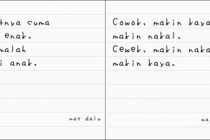 15 Tulisan lucu ala Mas Dalu ini bikin ketawa sambil manggut-manggut