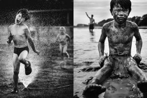 10 Foto hitam putih ini tunjukkan indahnya dunia anak tanpa gadget