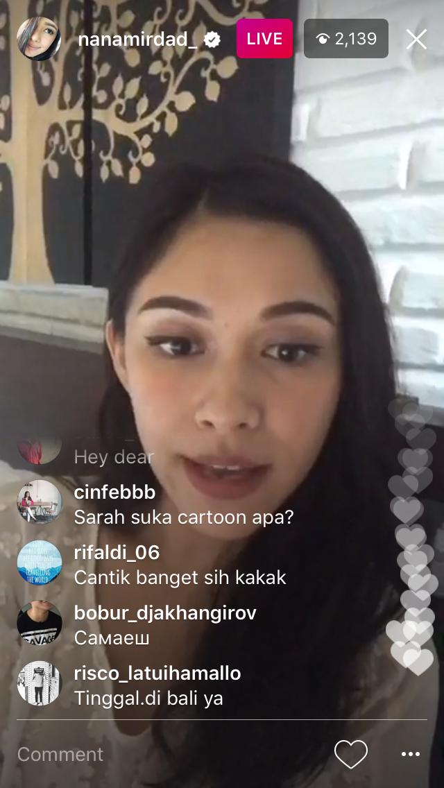 Ini yang dilakukan 9 artis Indonesia saat main Instagram Live